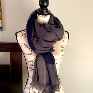 Navy scarf sofa NWT the cozy collection